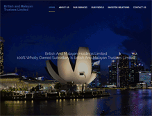 Tablet Screenshot of bmtrust.com